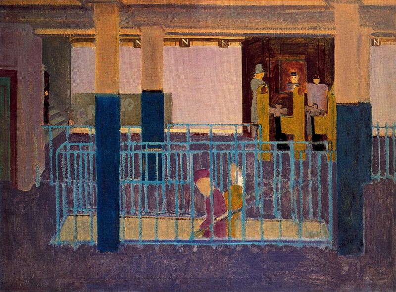 Mark Rothko, Entrance to Subway 1938